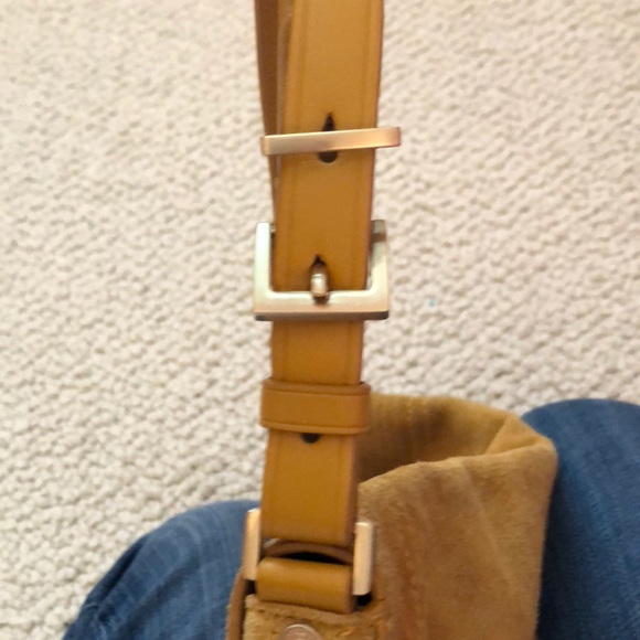Cole Haan Mustard Suede Purse - Picture 4 of 8